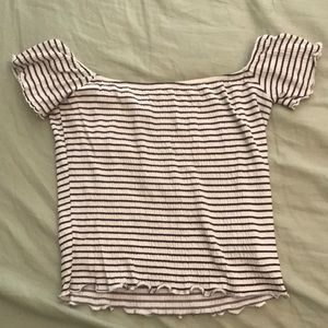 Off the shoulder shirt